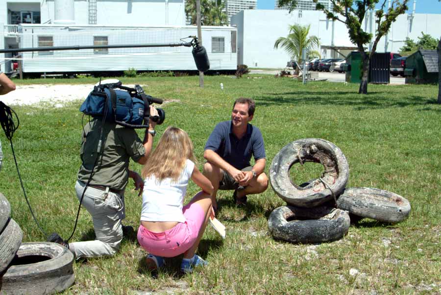Will Nuckols is interviewed by ABC national news